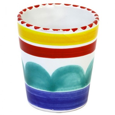 Handmade ceramic Glass Alicudi de simone pottery Handmade ceramic Glass Alicudi de simone pottery